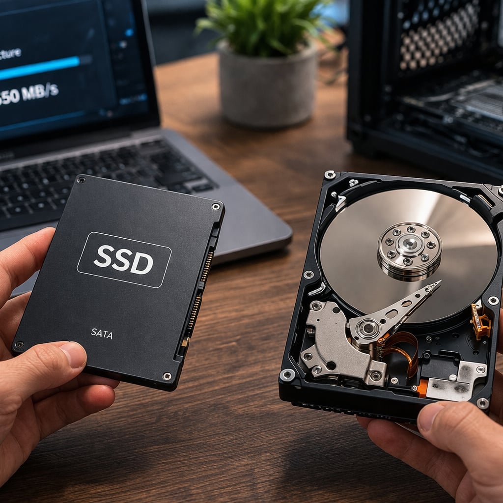 Test : SSD vs HDD — Pourquoi passer au SSD à Nantes
