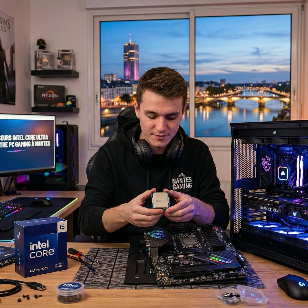 Processeurs Intel Core Ultra 200S Plus : ce qu'il faut savoir pour votre PC gaming à Nantes